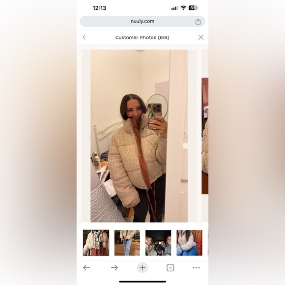 BLANK NYC BRAND NEW CROPPED PUFFER - Picture 5 of 6